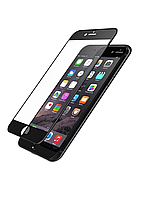 Защитное стекло для IPhone 8 (полная проклейка экрана) black