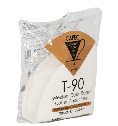 Фильтри бумажные CAFEC Medium Dark Roast Cup4 40 шт для кофе