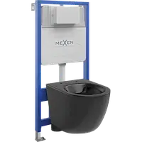 Mexen інсталяційна система Fenix Slim з унітазом Lena, чорний матовий - 6103322XX85