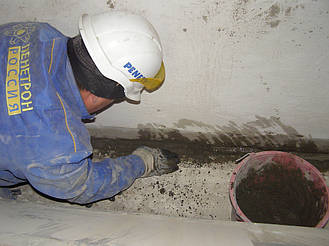 Герметизация деформационных швов подземных галерей элеватора филиала Глобинский ООО СП НИБУЛОН – г.Глобино, Полтавская обл. 11