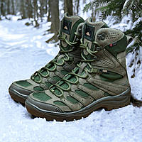 Тактические берцы зимние хаки, военные ботинки олива зима, армейская обувь на зиму для всу, размеры: 36-47