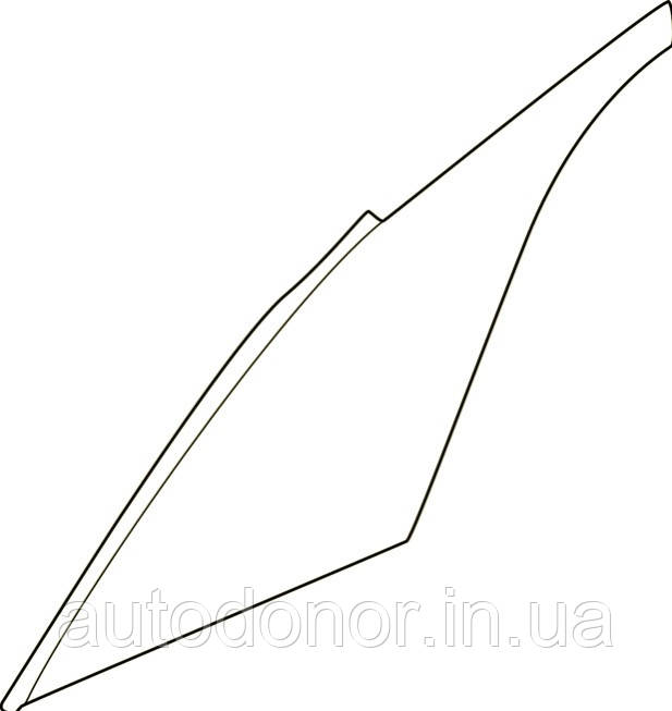 Молдинг задньої стійки кузова права VW ID.4 (20-) 11A-853-378-B-9B9
