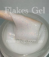 Молочный гель с хлопьями Юки "Flakes Gel", 30 грамм