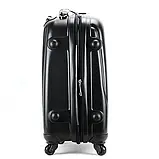 Ударостійка мала валіза Ambassador Classic A8503 Чорна, фото 3