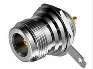 Роз'єм (гніздо) N монтажне, латунь