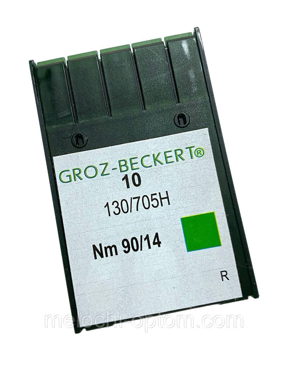 Голки швейні Groz-Beckert (№90/14 R)для побутових швейних машин