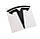 Шильдик емблема логотип переднього та заднього багажника 80*77 мм TESLA Tesla колір чорний глянець, фото 3