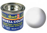 Краска эмалевая Revell № 301 Белая шелково-матовая, 14 мл. (RVL-32301)