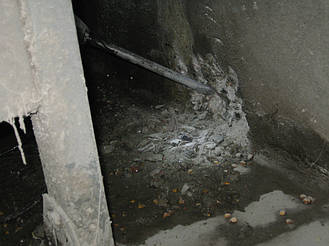 Герметизация деформационных швов подземных галерей элеватора филиала Глобинский ООО СП НИБУЛОН – г.Глобино, Полтавская обл. 17