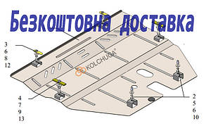 Захист двигуна Lincoln MKX (2016-) (захист двигуна Enter МКС) Кольчуга