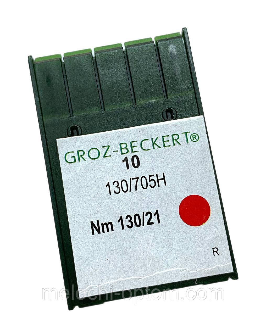 Голки швейні Groz-Beckert (№130/21 R)для побутових швейних машин