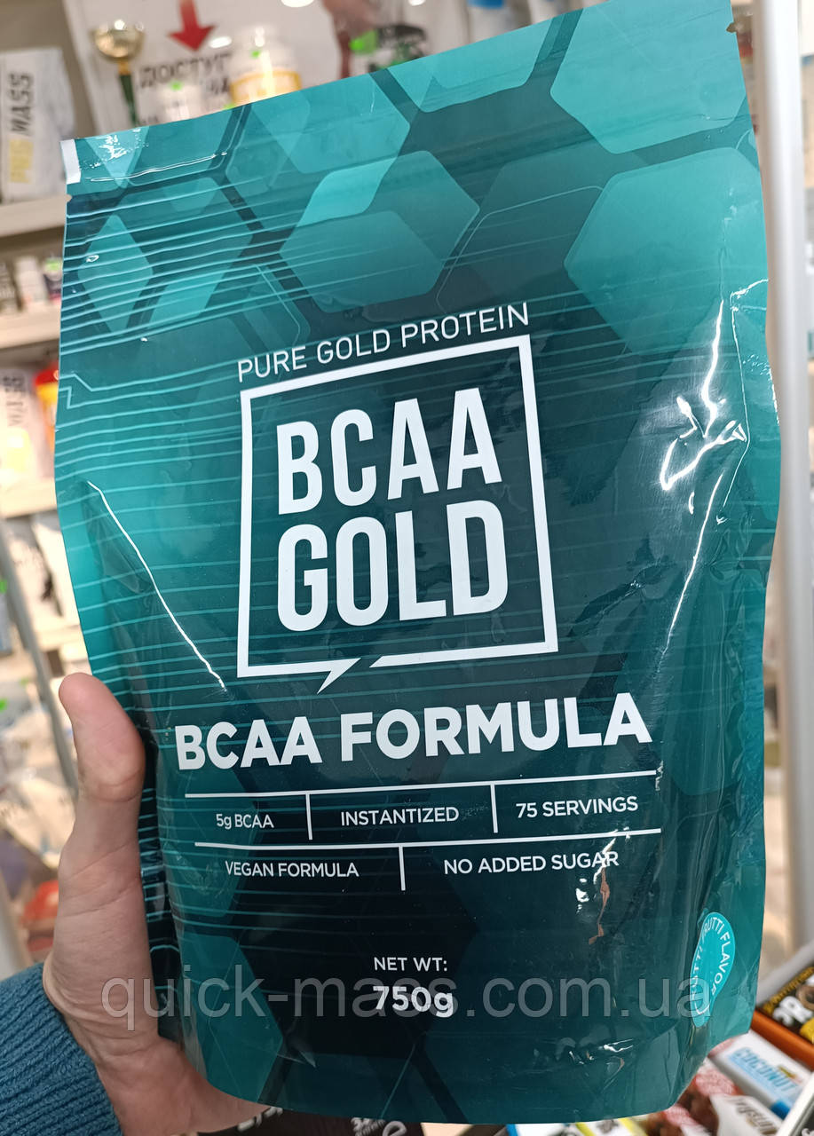 БЦАА амінокислоти PureGold BCAA Gold 750g