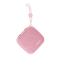 Женский стильный павербанк powerbank Romoss PLC10 10000 mAh внешнее зарядное устройство розовый