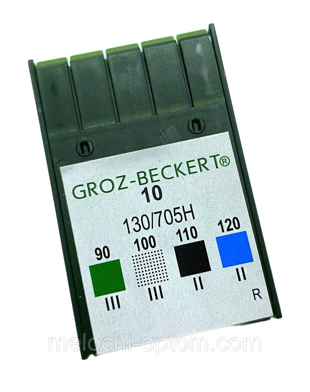 Голки швейні Groz-Beckert (№90,№100,№110,№120 R)для побутових швейних машин