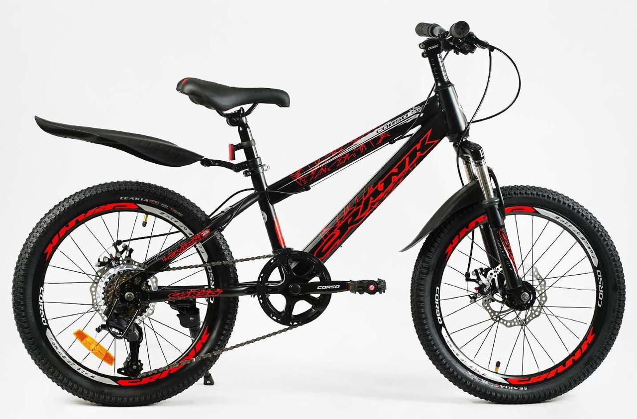 Велосипед дитячий CORSO CRANK 20" CR-20820, фото 1