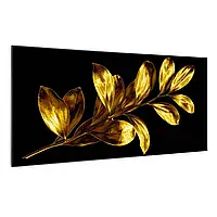 Wonderwall Air Art Розумний інфрачервоний нагрівач Golden Leaf 120x60 см 700 Вт 120 x 60 см золотий лист