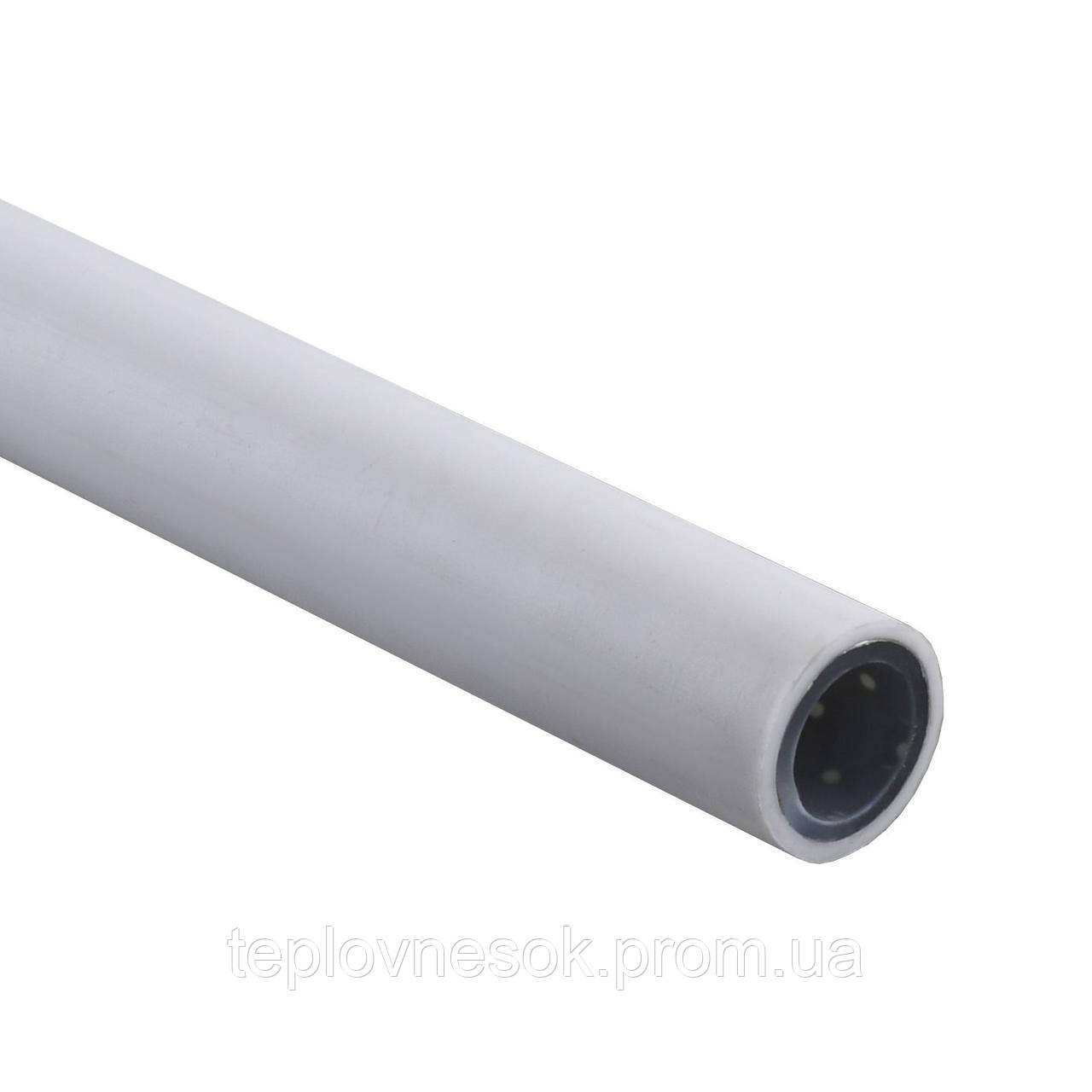 Труба Kalde PPR Super Pipe 20 mm PN 25 з алюмінієвою фольгою (біла)