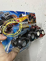 Уценка!Набір з 2 машинок Хот Вілс Монстер тракс Hot Wheels Monster Trucks