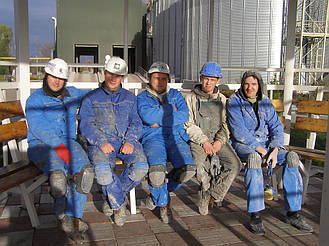 Герметизация деформационных швов подземных галерей элеватора филиала Глобинский ООО СП НИБУЛОН – г.Глобино, Полтавская обл. 27