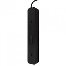 Мережевий фільтр Proove Power Socket P-04 (4 розетки + 4 USB + 2 Type-C) 2М (black), фото 3