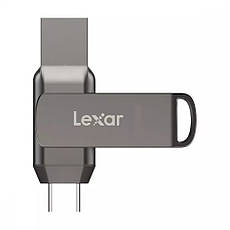 Накопичувач OTG LEXAR JumpDrive D400 USB to Type-C (USB 3.1) 32GB, фото 2