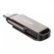 Накопичувач OTG LEXAR JumpDrive D400 USB to Type-C (USB 3.1) 32GB, фото 3