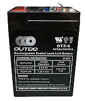 Аккумулятор 6V 5A OUTDO (70x100x47) для детских электромобилей.