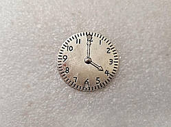 Годинники круглі, колір - срібло. Діаметр 30 мм №41