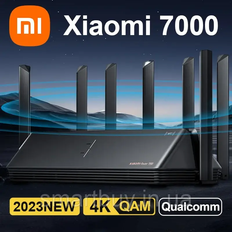 Роутер Xiaomi Mi AIoT Router AX7000 wi-fi 6 DVB4359CN (гарантія 12 місяців)