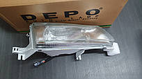 Фара правая электро DEPO 222-1103R-LD-EM DAEWOO NEXIA