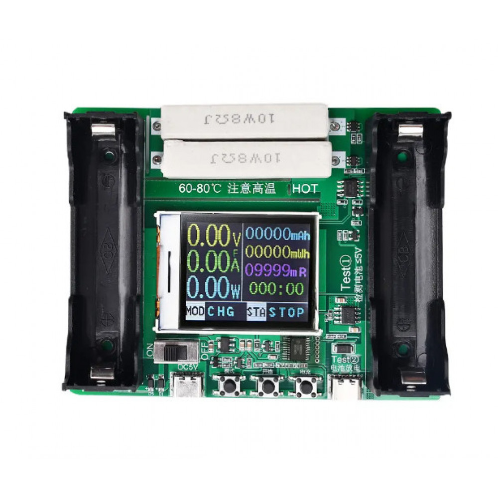 Тестер измеритель емкости мощности аккумуляторов 18650 XH-M239 li-ion с ...