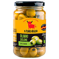 Оливки el Toro Rojo, зелені без кісточки, Oliwki Zielone, 340 г