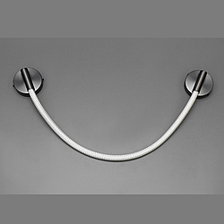 Бра канат Diasha 10W колір Чорний хром 9600-BHR