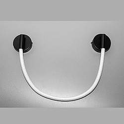 Настінний світильник Канат Diasha 10W колір Чорний 9600-BK