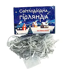 Гірлянда внутрішня світлодіодна лінійна Ultralight 200 Led 20м біле світло з контролером, фото 5