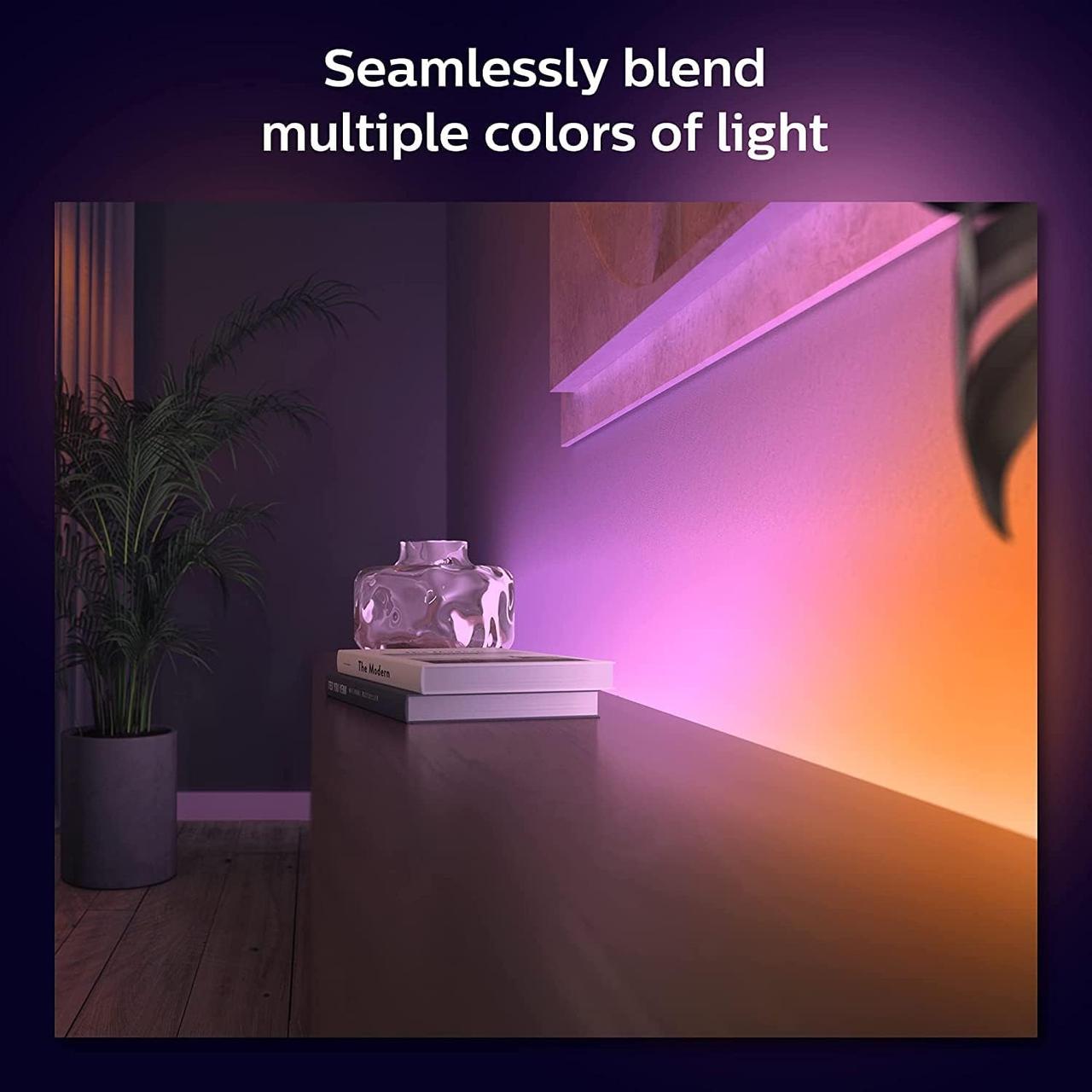 Philips Hue Лента светодиодная умная Gradient, 0.5W(20Вт), 2000K-6500K, RGB, Gradient, ZigBee, Bluetooth, - фото 2 - id-p2035852970