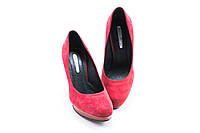 Туфли замшевые на каблуке Donna Piu 36 красный