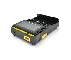 Зарядное устройство универсальное Nitecore Digicharger D4, 4 канала, LCD дисплей, поддерживает Li-ion, Ni-MH и Ni-Cd AA (R6), ААA
