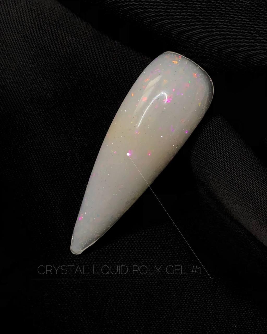 Рідкий полігель Crooz Crystal Liquid Polygel №01 15ml