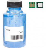 Тонер Canon 054H MF641/643/645, LBP-621/623, 70г 2.3K Cyan +chip AHK (3203747)