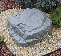 Ландшафтний Валун (камінь) зелений граніт 87х86х28 см Гранд Презент ССПГ00010-2 Зелений