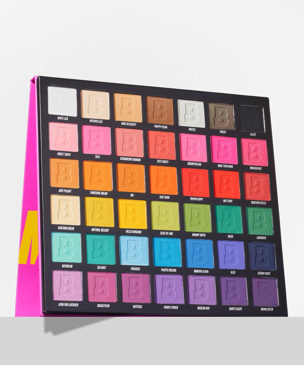 Палетка тіней By Beauty Bright Matte Bay 42 Colour Palette