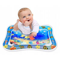 Надувной детский водный коврик AIR PRO inflatable water play mat st