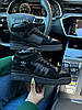 Зимові чоловічі кросівки Adidas Forum 84 High Winter Black Fur високі Адідас Форум з хутром чорні, фото 5