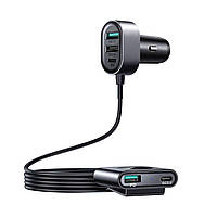 Автомобильное зарядное устройство Joyroom с 5 портами (3+2) USB QC/PD, 72 Вт, Amazon, Германия