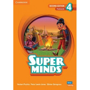 Super Minds 2nd Edition 4 Flashcards British English (pack of 178) (картки)