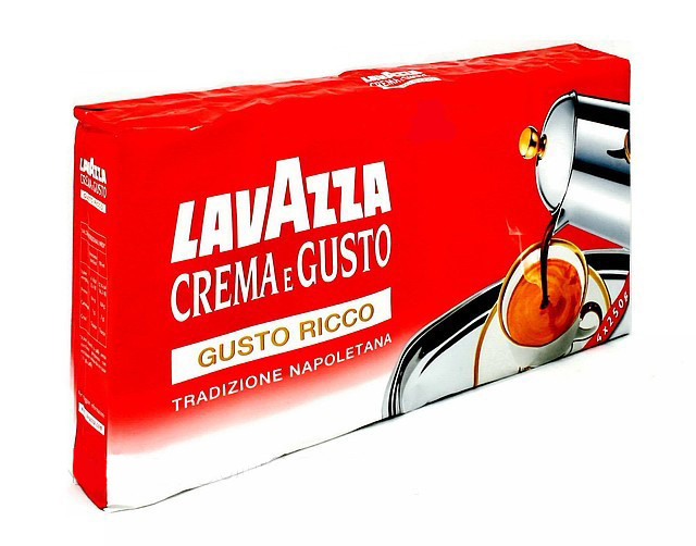 Кава мелена Lavazza Crema e Gusto Ricco Quattro 1кг.