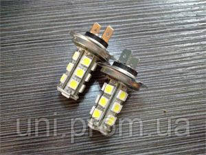 LED H7 5050 лампочки автомобіля світлодіодні ПАРА, фото 1