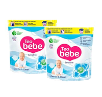 Капсулы для стирки Teo bebe Sensitive, 0+, 28 капсул тео бебе