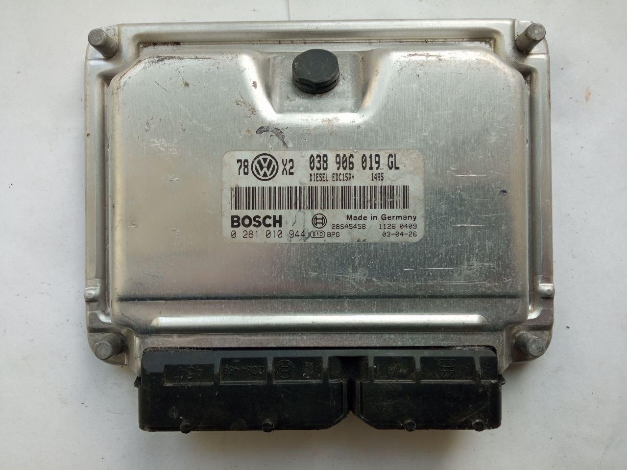 Електронний блок керування Volkswagen Bosch 0 261 204 844 / 6K0 906 027 J